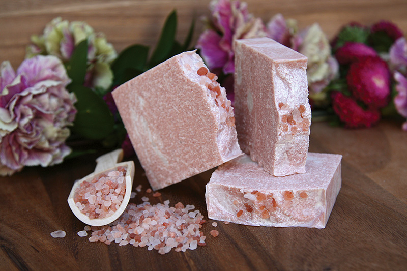 Pink salt confidence body soap image